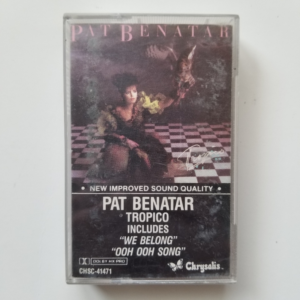 Pat Benatar Tropico Cassette Tape 🎵3/$15